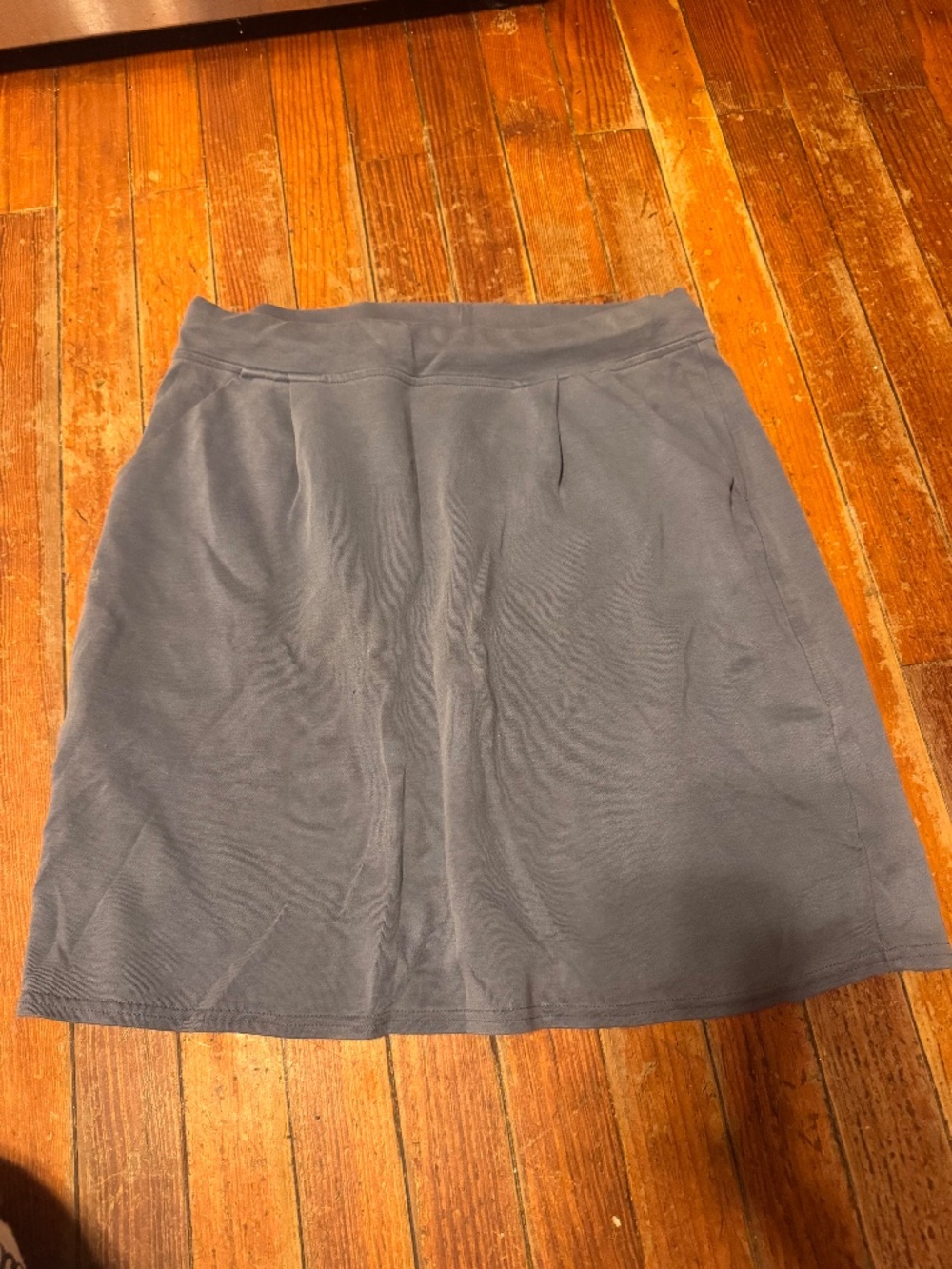 Organic cotton blend Patagonia  Casual A-Line Skirt in Slate Blue size small   p